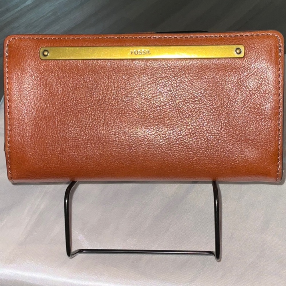 EUC Fossil Bifold Leather Wallet